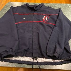 Vintage Champion L.A. Clippers Snap Jacket 2XL